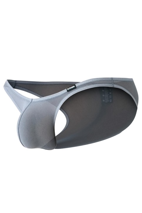 grauer Low Rise Bulge Brief Netz C4MSPXBUL01 - S