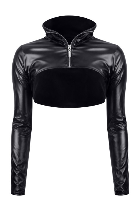 schwarze kurze Jacke DDMarika001 - S