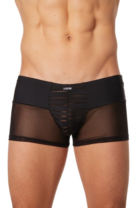 schwarze Herren Boxer Short 906-67 - S