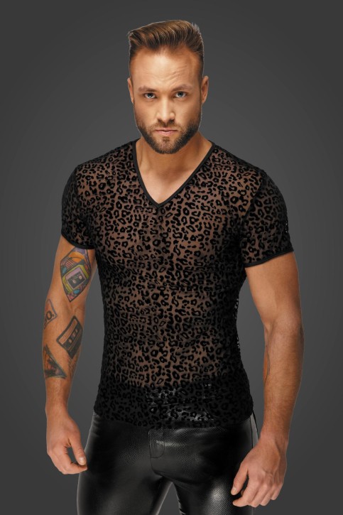 Leopard Flock T-Shirt H071 - M