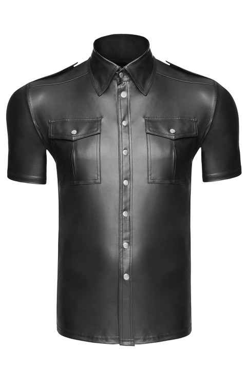 schwarzes T-Shirt H011 6XL von Noir Handmade