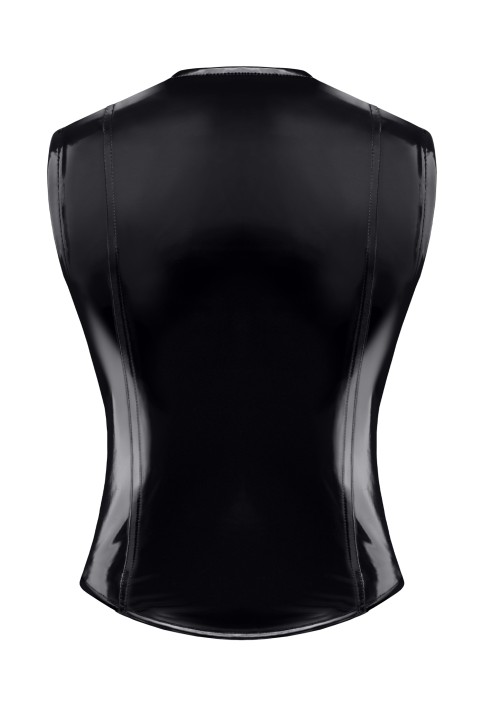 PVC vest RMOtelloPVC black - 2XL