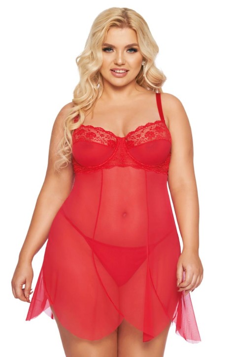 rotes Chemise 1895 - 2XL